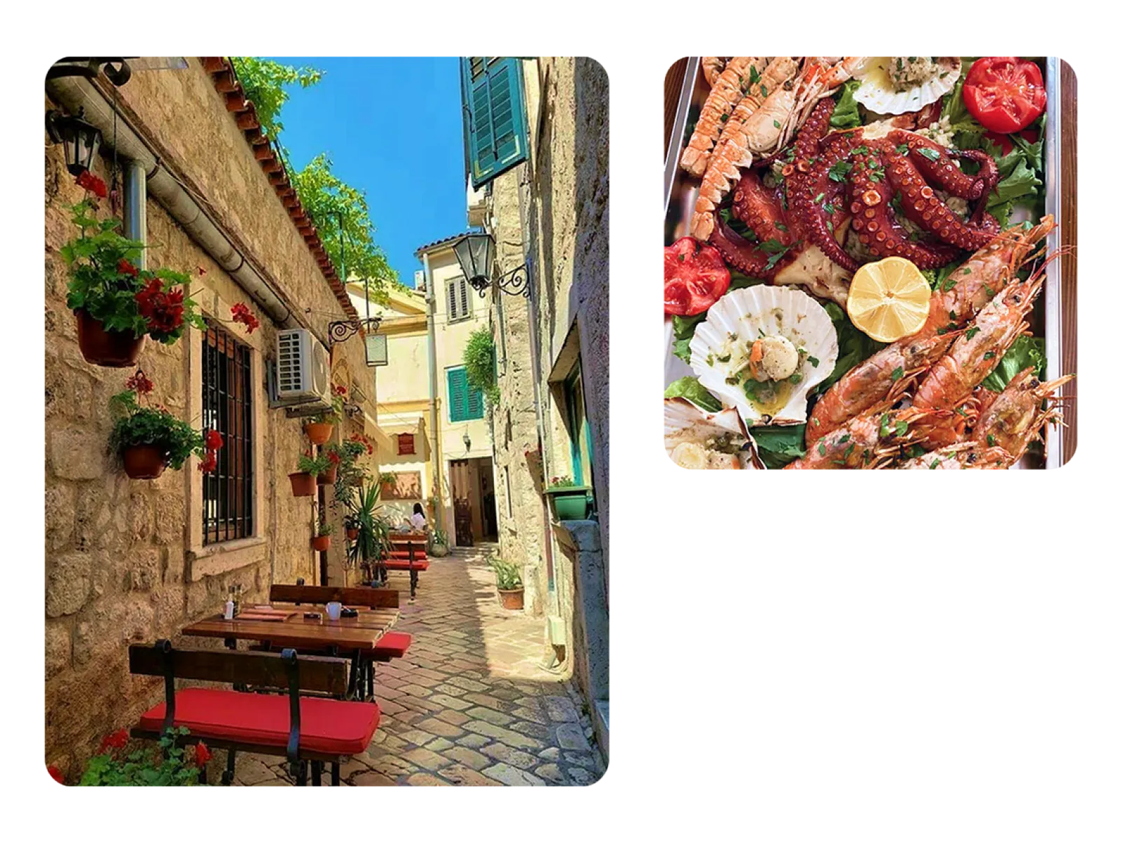 Fresh Seafood &amp; Local Specialties at Restaurant Cesarica